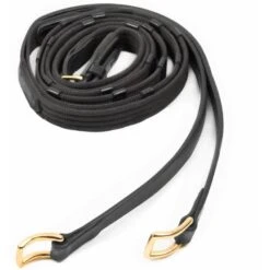 Schockemöhle Zügel Warendorf Schwarz/Gold Warmblut