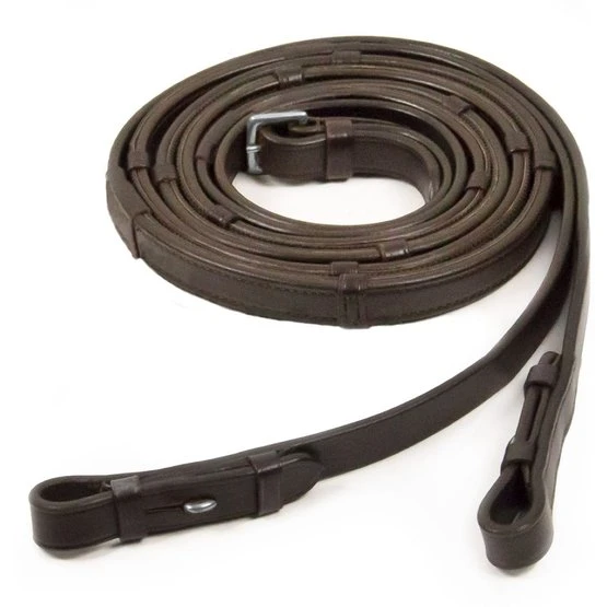 Schockemöhle Zügel Gummi Mit Stops Rose/Gold Warmblut 4 Schockemöhle Zügel Gummi Mit Stops Rose/Gold Warmblut – Bild 2