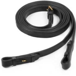 Schockemöhle Zügel Leder Dunkelbraun/Gold Warmblut -Geschäft für Reitsportbedarf 1103 00010 bridlereins blackgold.5a8bde