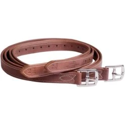 Schockemöhle Steigbügelriemen Chantilly Nougat/Cream/Silber