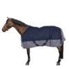 EQUITHÈME Turnout Rug Tyrex 600D 150g Navy/Grau Dots -Geschäft für Reitsportbedarf 44684845.259868