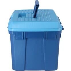 Kerbl Putzbox Zum Draufstellen Marine/Hellblau 400x275x245mm -Geschäft für Reitsportbedarf agradi 4045022 2.ea6a07