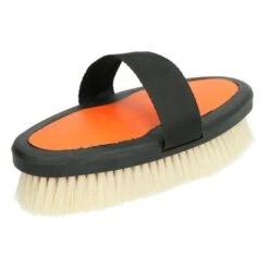 Ezi Groom Bürste Mit Ziegenhaar Lime Green L -Geschäft für Reitsportbedarf agradi 44383925.64105a