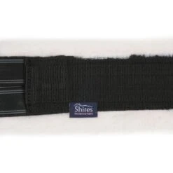 Shires Sattelgurt Fleece Unterlegt Schwarz -Geschäft für Reitsportbedarf agradi 44470633 5.0c1fe4