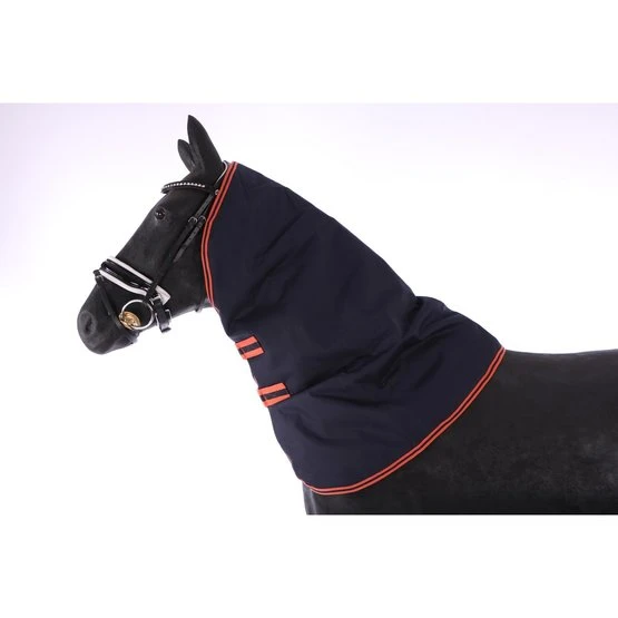 Horka Deckenhals Dime 600D, 100g Gefüttert Schwarz 11 Horka Deckenhals Dime 600D, 100g Gefüttert Schwarz – Bild 9