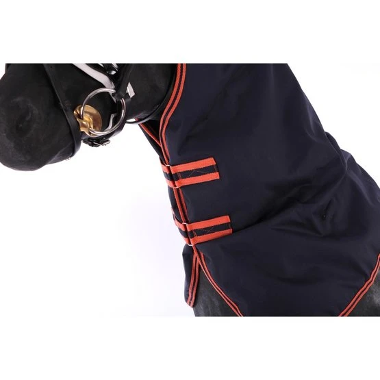 Horka Deckenhals Dime 600D, 100g Gefüttert Schwarz 12 Horka Deckenhals Dime 600D, 100g Gefüttert Schwarz – Bild 10