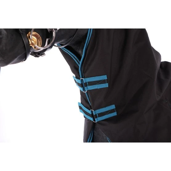 Horka Deckenhals Dime 600D, 100g Gefüttert Schwarz 6 Horka Deckenhals Dime 600D, 100g Gefüttert Schwarz – Bild 4