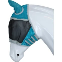Shires Fliegenmaske Mit Ohren Mesh Teal -Geschäft für Reitsportbedarf agradi 44608110 3.8f879e