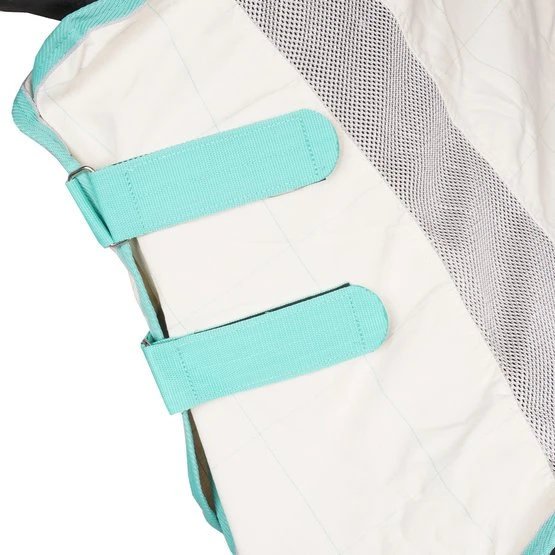 Tempest Original By Shires Fliegendecke Mit Mesh Weiß Kariert 6 Tempest Original By Shires Fliegendecke Mit Mesh Weiß Kariert – Bild 4