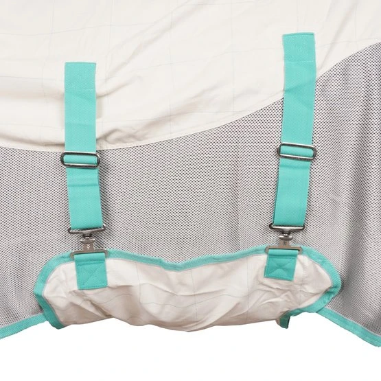 Tempest Original By Shires Fliegendecke Mit Mesh Weiß Kariert 7 Tempest Original By Shires Fliegendecke Mit Mesh Weiß Kariert – Bild 5