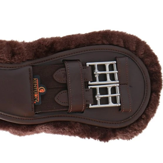 Kentucky Horsewear Kentucky Dressurgurt Sheepskin Anatomic Short Braun 12 Kentucky Horsewear Kentucky Dressurgurt Sheepskin Anatomic Short Braun – Bild 10