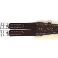 Kentucky Horsewear Kentucky Spring Sattelgurt Sheepskin Anatomic Braun -Geschäft für Reitsportbedarf agradi 44669621 3.f0e028