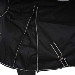 HKM Decken High Neck Innsbruck Glatte Ausführung Schwarz -Geschäft für Reitsportbedarf agradi 44670225 4.d93875