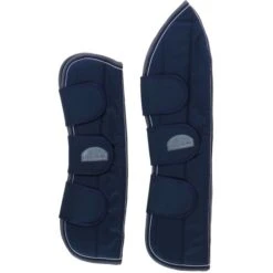 EQUITHÈME Transportgamaschen Tyrex 600D Navy/Grau Dots -Geschäft für Reitsportbedarf agradi 44684730 1.57b331