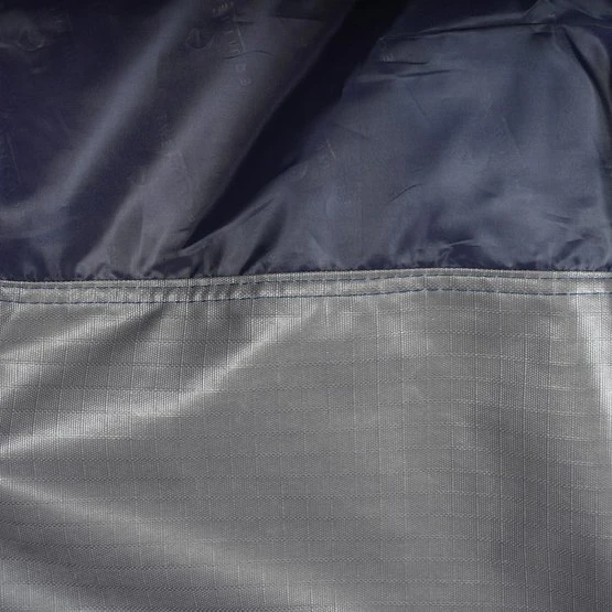 EQUITHÈME Turnout Rug Tyrex 600D 150g Navy/Grau Dots 9 EQUITHÈME Turnout Rug Tyrex 600D 150g Navy/Grau Dots – Bild 7