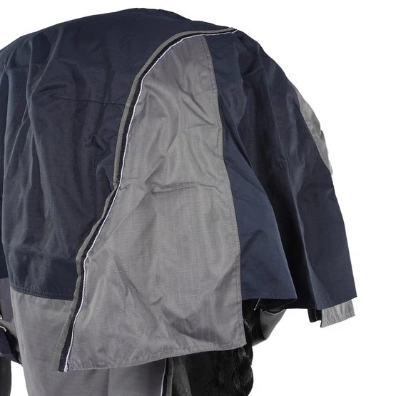 EQUITHÈME Turnout Rug Tyrex 600D 150g Navy/Grau Dots 7 EQUITHÈME Turnout Rug Tyrex 600D 150g Navy/Grau Dots – Bild 5