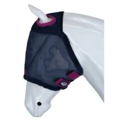 Weatherbeeta Fliegenmaske Comfitec Durable Mesh Navy/Lila -Geschäft für Reitsportbedarf agradi 44698140 3.ff3ee0