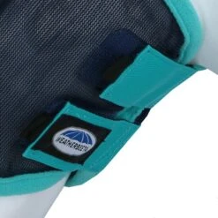 Weatherbeeta Fliegenmaske Comfitec Fine Mesh Mit Nase Navy/Türkis -Geschäft für Reitsportbedarf agradi 446981653 4.548f96