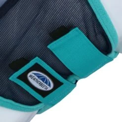 Weatherbeeta Fliegenmaske Comfitec Fine Mesh Navy/Türkis -Geschäft für Reitsportbedarf agradi 44698176 4.1bdf18