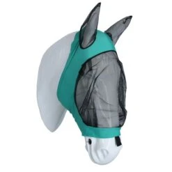 Weatherbeeta Fliegenmaske Stretch Eye Saver Mit Ohren Grau/Schwarz -Geschäft für Reitsportbedarf agradi 44698278 1.396114