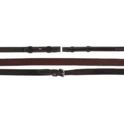 Montar Zügel Leder/Gummi Deco French Hooks Eco Schwarz -Geschäft für Reitsportbedarf agradi 44711796 1.a825e9