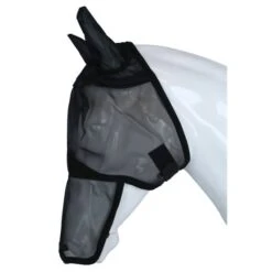 Horka Fliegenmaske Mit Ohren Und Nase Schwarz XWarmblut -Geschäft für Reitsportbedarf agradi 44721275 3.cd9665