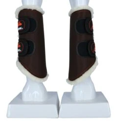 EQuick Gamaschen ETraining Front Fluffy Braun Full -Geschäft für Reitsportbedarf agradi 44728144 3.6f125f