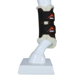 EQuick Gamaschen ETraining Front Fluffy Braun Full -Geschäft für Reitsportbedarf agradi 44728144 4.246257