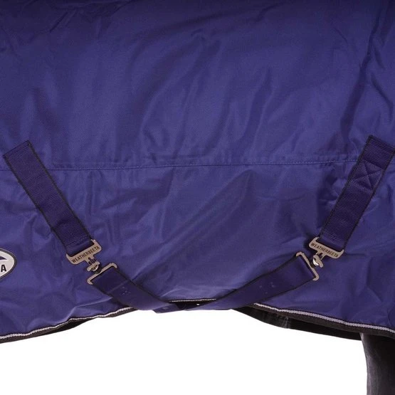 Weatherbeeta Winterdecke Comfitec Ultra Tough IIDetach-A-Neck 220g Blau/Charcoal/Weiß 10 Weatherbeeta Winterdecke Comfitec Ultra Tough IIDetach-A-Neck 220g Blau/Charcoal/Weiß – Bild 8