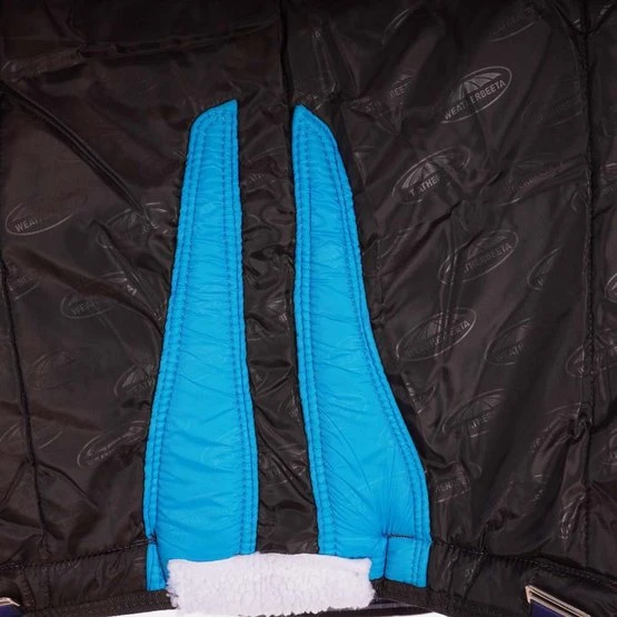 Weatherbeeta Winterdecke Comfitec Ultra Tough IIDetach-A-Neck 220g Blau/Charcoal/Weiß 14 Weatherbeeta Winterdecke Comfitec Ultra Tough IIDetach-A-Neck 220g Blau/Charcoal/Weiß – Bild 12