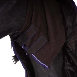 Weatherbeeta Winterdecke Comfitec Ultra Cozi IIDetach-A-Neck 220g Charcoal/Blau/Weiß -Geschäft für Reitsportbedarf agradi 44747539 3.236708