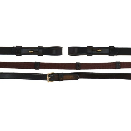 Schockemöhle Zügel Gummi Mit Stops Rose/Gold Warmblut 5 Schockemöhle Zügel Gummi Mit Stops Rose/Gold Warmblut – Bild 3