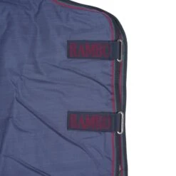 Rambo Halsstück Optimo 150g Navy/Burgund/Teal -Geschäft für Reitsportbedarf agradi 44879373 4.8431e6