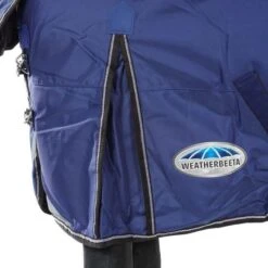 Weatherbeeta Winterdecke Comfitec Ultra Tough II Detach-A-Neck Medium 1680D 100g Blau/Charcoal/Weiß -Geschäft für Reitsportbedarf agradi 44881691 5.ad3b46
