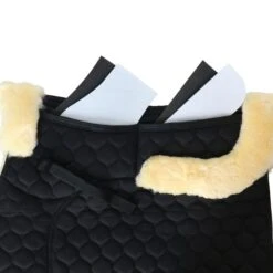 HKM Korrektionspad Lamsvel Vielseitigkeit Schwarz/Naturell -Geschäft für Reitsportbedarf agradi 44934191 5.ffb4d4
