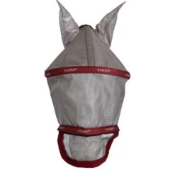 Rambo Fliegenmaske Plus Oatmeal/Cherry -Geschäft für Reitsportbedarf agradi 44937571 2.d6778e