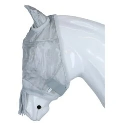 Waldhausen Fliegenmaske Premium Mit Ohren Und Fransen Silber Grau -Geschäft für Reitsportbedarf agradi 44954806 3.2dcb79 1