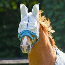 Waldhausen Fliegenmaske Protect Silbergrau -Geschäft für Reitsportbedarf agradi 44978511 4.b659ca