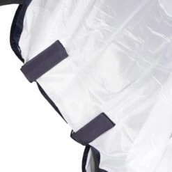 HKM Fliegendecke Lyon Mit Halsteil Silber -Geschäft für Reitsportbedarf agradi 44987080 3.ab78e4