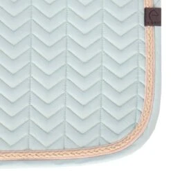 EQUITHÈME Schabracke Softy Jumping Hellblau Warmblut -Geschäft für Reitsportbedarf agradi 45006959 5.9458fb