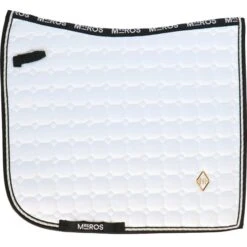 Mrs. Ros Schabracke Epic Dressuur Weiß/Schwarz Warmblut