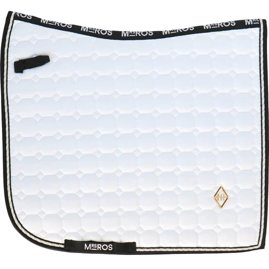 Mrs. Ros Schabracke Epic Dressuur Weiß/Schwarz Warmblut 3 Mrs. Ros Schabracke Epic Dressuur Weiß/Schwarz Warmblut