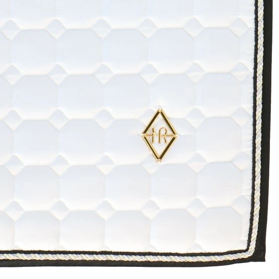 Mrs. Ros Schabracke Epic Dressuur Weiß/Schwarz Warmblut 7 Mrs. Ros Schabracke Epic Dressuur Weiß/Schwarz Warmblut – Bild 5