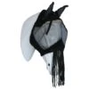 EQUITHÈME Fliegenmaske Anti-UV Franges Schwarz -Geschäft für Reitsportbedarf agradi 45069095 1.868935