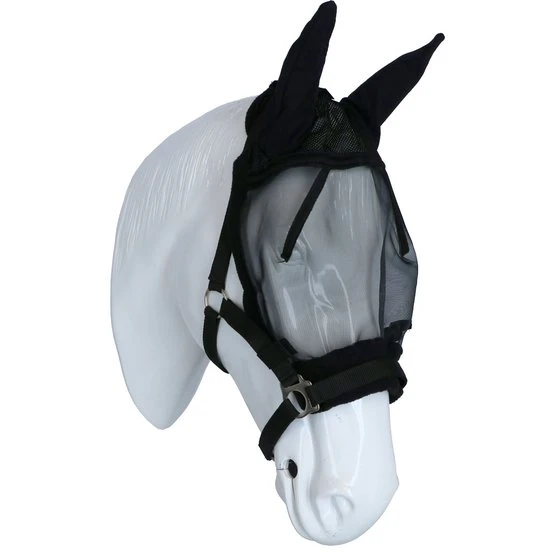 EQUITHÈME Fliegenmaske Anti-UV Training Schwarz 3 EQUITHÈME Fliegenmaske Anti-UV Training Schwarz