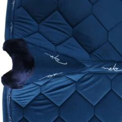 Dyon Schabracke Curduroy Dressur Navy Warmblut -Geschäft für Reitsportbedarf agradi 45091584 6.d36767