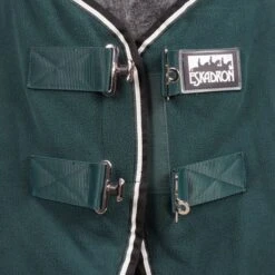 Eskadron Fleecedecke Contrast Racinggreen -Geschäft für Reitsportbedarf agradi 45098793 2.c719b9