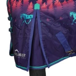 Highlander Original Winterdecke Turnout 100g Navy -Geschäft für Reitsportbedarf agradi 45137074 5.60c090