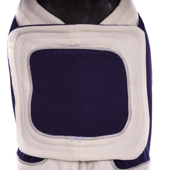 Harry's Horse Fleecedecke Prunkmodell Brustlatz Navy 4 Harry's Horse Fleecedecke Prunkmodell Brustlatz Navy – Bild 2