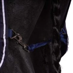 Rambo By Horseware Stable Sheet Navy Weiß -Geschäft für Reitsportbedarf agradi a1094532 3.8dbf80